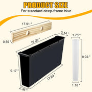Premium 6.5L Beehive Frame Feeder (2 Pieces)