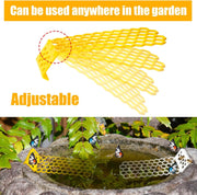 2Pcs Floating Bee Ladder, Plastic Floating Bee Island for Drinking Beehive Shaped Bee Watering Station Butterfly Bee Waterer for Beekeeping Feeding Equipment Bee Bath