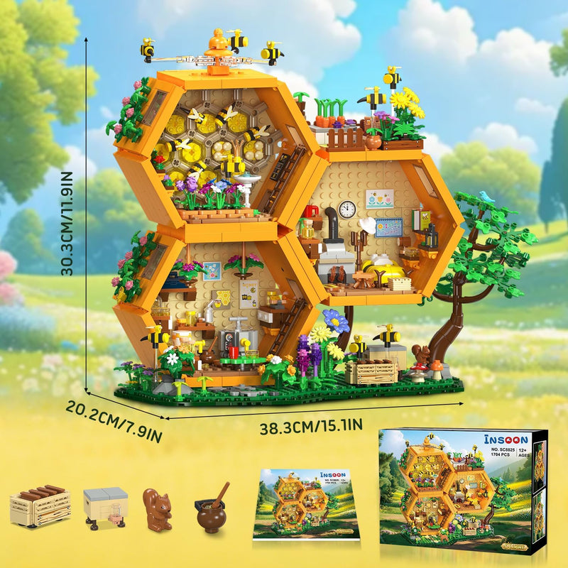 Collector's Edition Illuminated Bee House Building Set