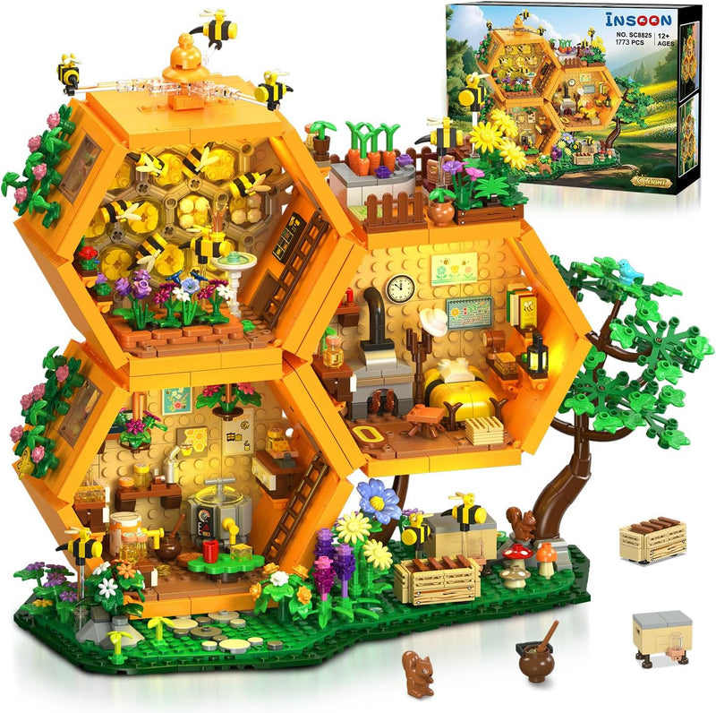 Collector's Edition Illuminated Bee House Building Set