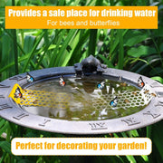 2Pcs Floating Bee Ladder, Plastic Floating Bee Island for Drinking Beehive Shaped Bee Watering Station Butterfly Bee Waterer for Beekeeping Feeding Equipment Bee Bath