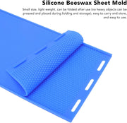 Flexible Silicone Beeswax Foundation Sheet Molds (2-Pack)