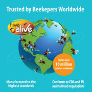 Hive Alive Liquid Bee Feed Concentrate, Fall & Spring, 100Ml (10 Hives)