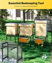 Adjustable Heavy-Duty Metal Beehive Stand (Fits 8 & 10 Frame Hive)