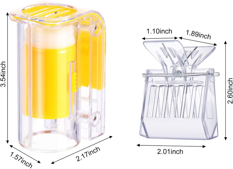 Ergonomic Queen Bee Catcher Clips (6 Pieces)