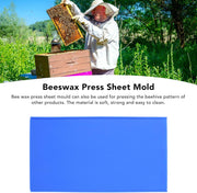 Flexible Silicone Beeswax Foundation Sheet Molds (2-Pack)