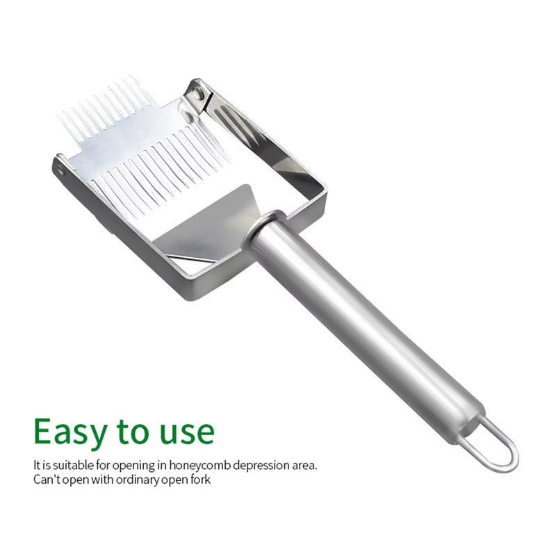 Uncapping Fork with Double-ended Needle