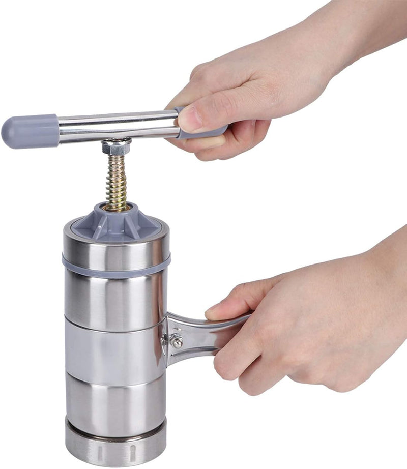 Stainless Steel Honey Press, Mini Portable Honey Extractor, Manual Honey Squeezer with Stainless Steel Filter, Beekeeping Tool