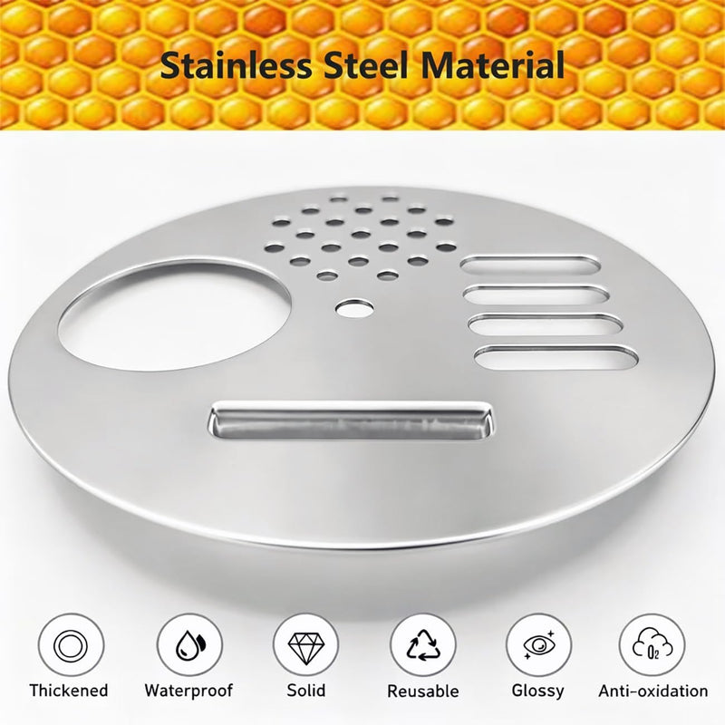 Stainless Steel Rotatable Hive Entrance Gates (12 Pieces)