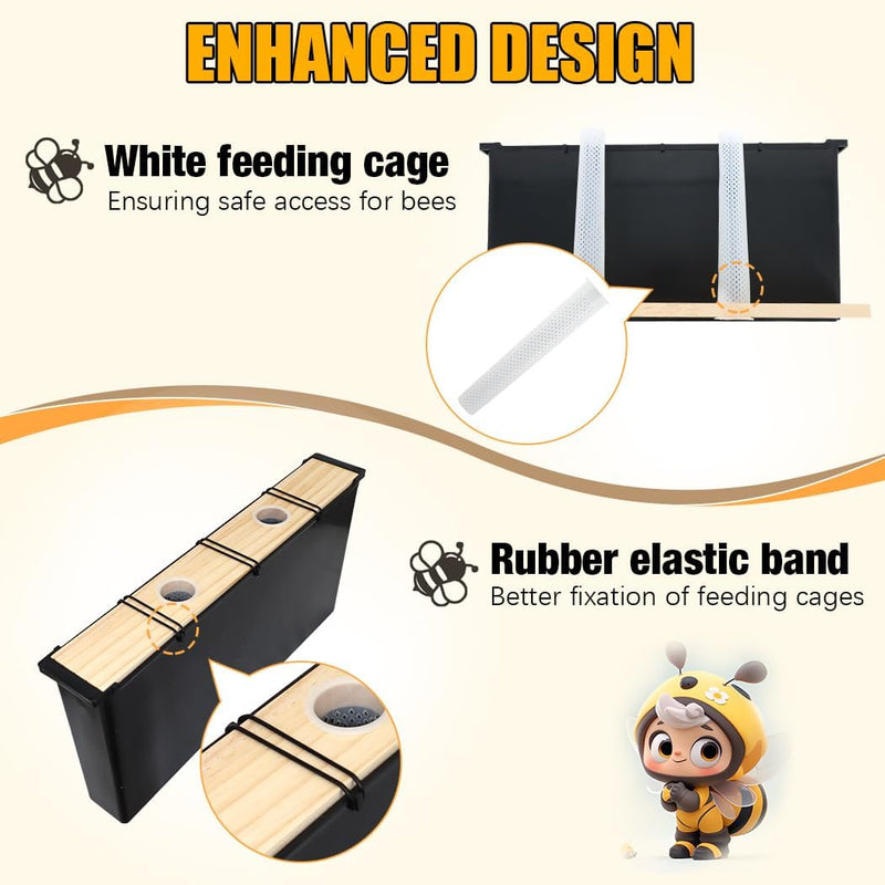 Premium 6.5L Beehive Frame Feeder (2 Pieces)