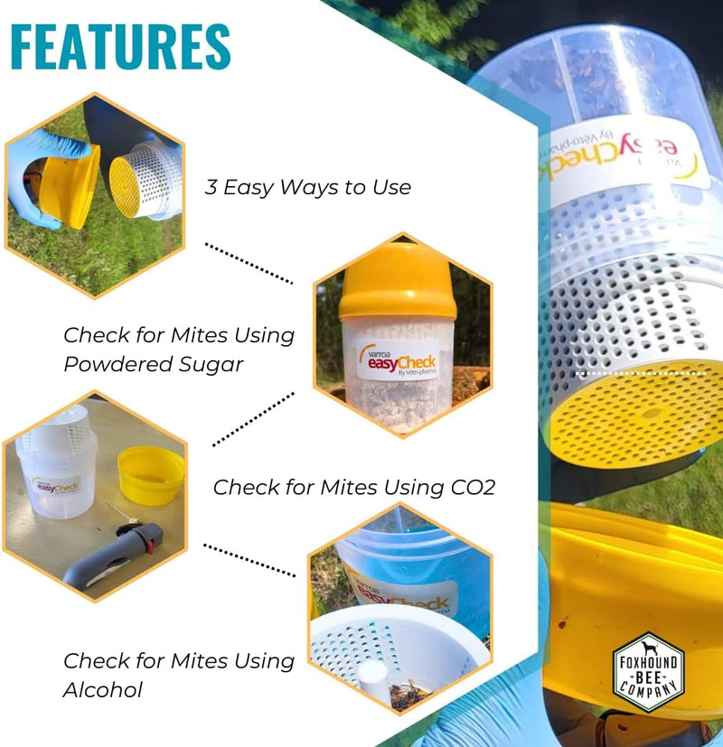 Varroa Easy Check Mite Tester
