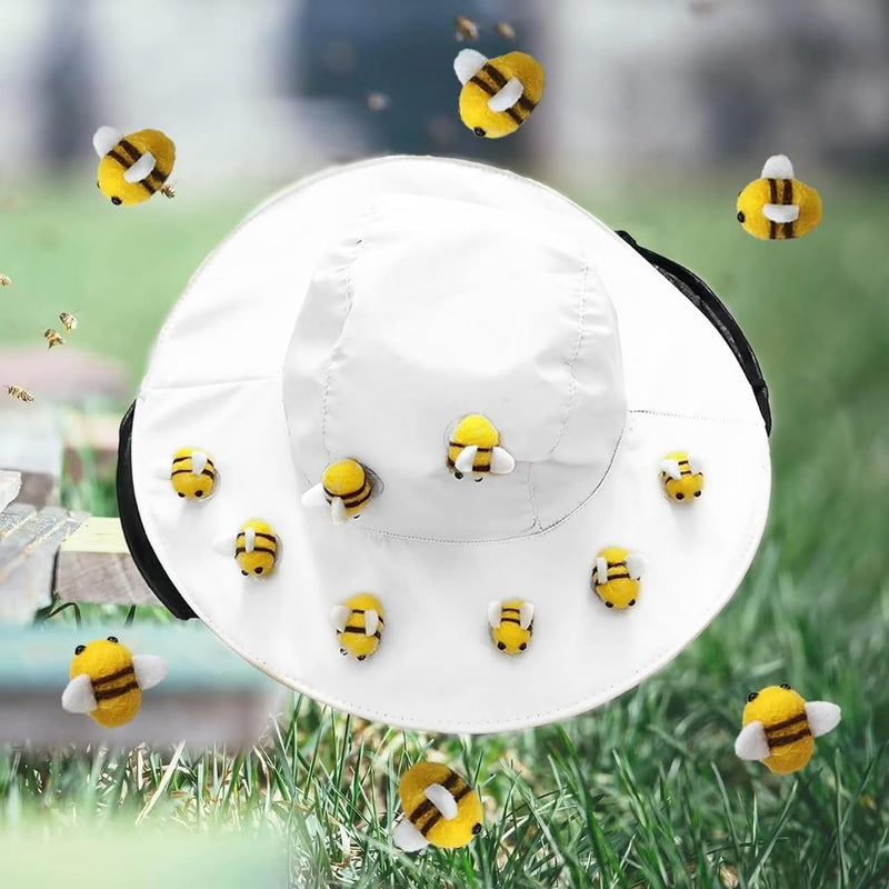 Halloween Beekeeper Costume for Adults (62 Pcs Beekeeper Hats Set Including)