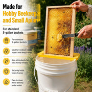 Universal 5 Gallon Honey Bucket Frame Rest & Holder