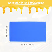 Flexible Silicone Beeswax Foundation Sheet Molds (2-Pack)