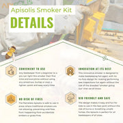 Smoker Kit - a New and Innovate Fireless Smoker for Beekeepers and Their Bees by Apisolis