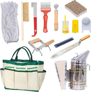 8-Frame Beehive Starter Kit, Includes Beekeeping Supplies Tool Kit and Protective Gear