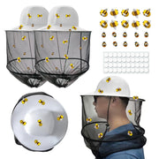 Halloween Beekeeper Costume for Adults (62 Pcs Beekeeper Hats Set Including)