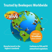 Hive Alive Liquid Bee Feed Concentrate, Fall & Spring, 500Ml (50 Hives)