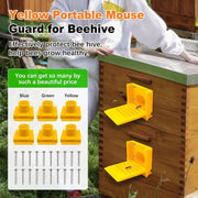 Ventilated Plastic Beehive Entrance Reducer & Mouse Guard (6 Piece)