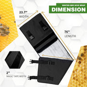 Winter Hive Adjustable Wrap for 8 and 10 Frame Hives