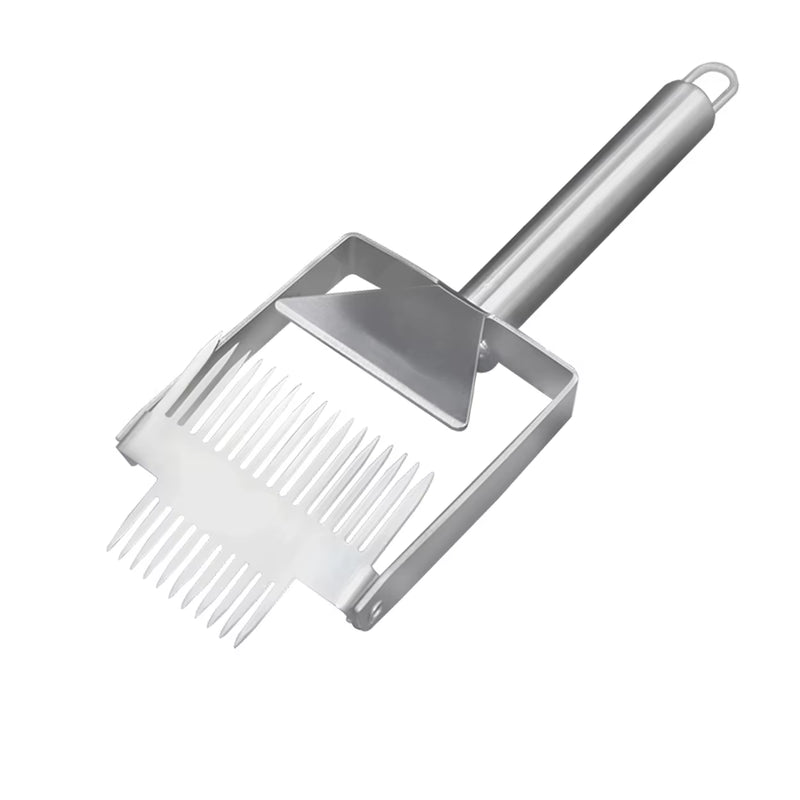 Uncapping Fork with Double-ended Needle