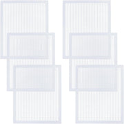 6 Pcs 10 Frame Plastic Queen Excluders, Queen Bee Excluder for Beehive Separating Queen Bees from Honey Beekeeping Tools Supplies, White