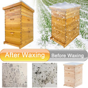 Langstroth Hive Coated with Beeswax (3-Layer)