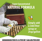 Hive Alive Liquid Bee Feed Concentrate, Fall & Spring, 100Ml (10 Hives)