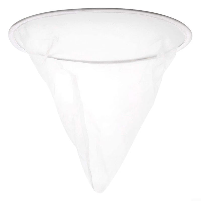 Honey Strainer Filter, Stainless Steel and Fiber Mesh