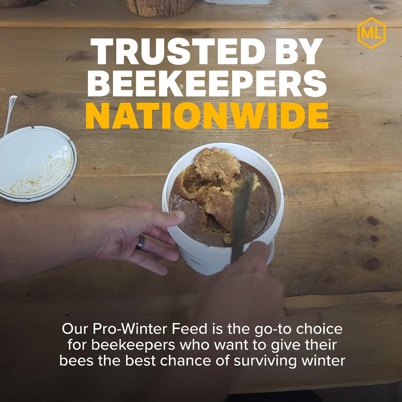Pro-Winter Feed for Bees | 10Lb Bucket