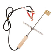 Universal Fogger for Varroa Mite Treatment – Oxalic Acid Vaporizer for Bees with Alligator Clips - Copper Head