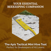 Mini Hive Tool, Stainless Steel Beekeeping Scraper