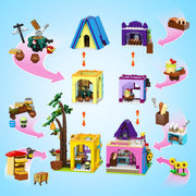 Honey Workshop & Apiary Building Block Kit with LED Lights (1084 Pcs)