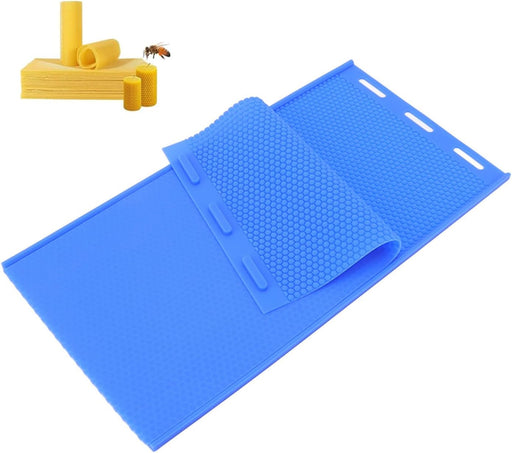 Flexible Silicone Beeswax Foundation Sheet Molds (2-Pack)