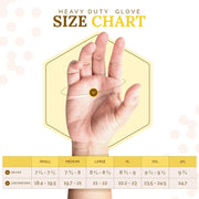 Heavy Duty Beekeeping Gloves,Extended Cuff, 5Mm Cowhide with Patented Ventilation, S Size