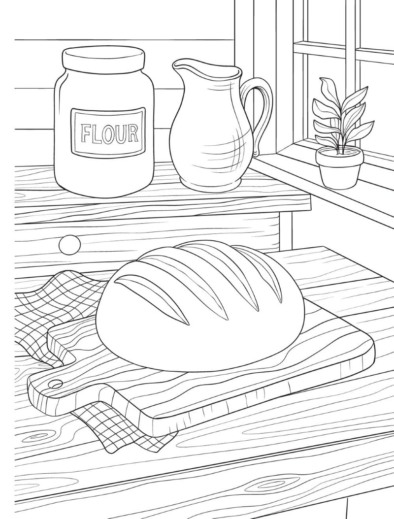 Creative Haven Home Sweet Homestead Coloring Book (Adult Coloring Books: in the Country)