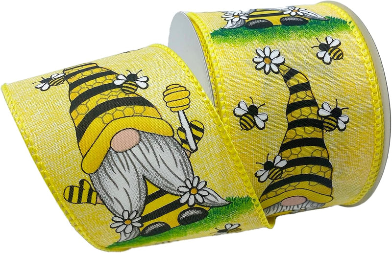 Premium Wired Taffeta Beekeeper Ribbon (2.5" x 10 Yards)