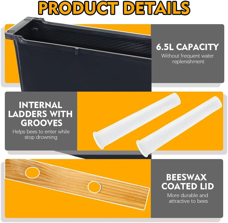 Premium 6.5L Deep Frame Beehive Feeder