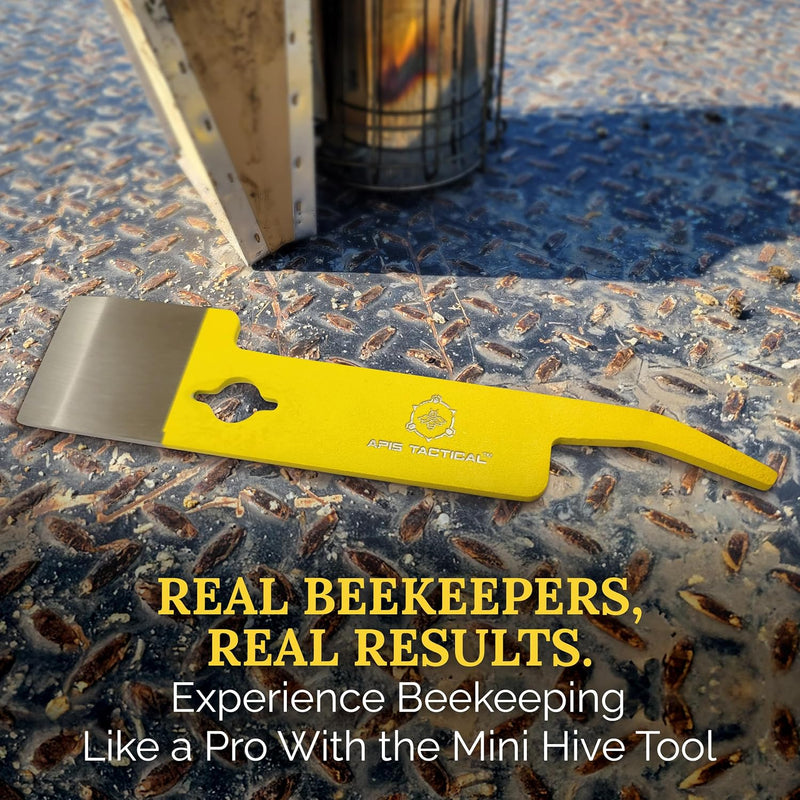 Mini Hive Tool, Stainless Steel Beekeeping Scraper