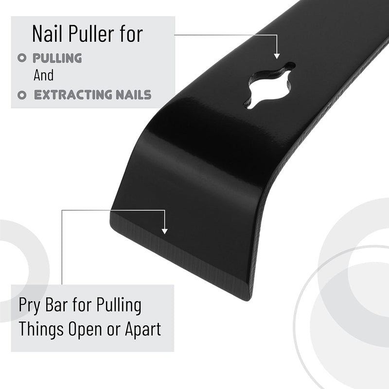 Bates- Pry Bar Scraper, 9.5-Inch, Carbon Steel, Pry Tool, Scrape and Pry Bar, Metal Pry Tool, Flat Pry Bar