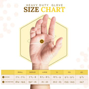 Heavy Duty Beekeeping Gloves,Extended Cuff, 5Mm Cowhide with Patented Ventilation, 2XL Size