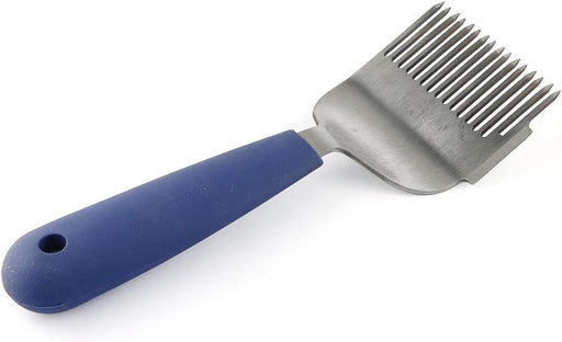 Stainless Steel Uncapping Fork Beekeeping Honey Fork Shovel Tool with Plastic Handle, 210Mm