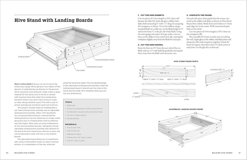 Build Your Own Beekeeping Equipment: How to Construct 8- & 10-Frame Hives; Top Bar, Nuc & Demo Hives; Feeders, Swarm Catchers & More
