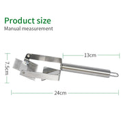 Uncapping Fork with Double-ended Needle