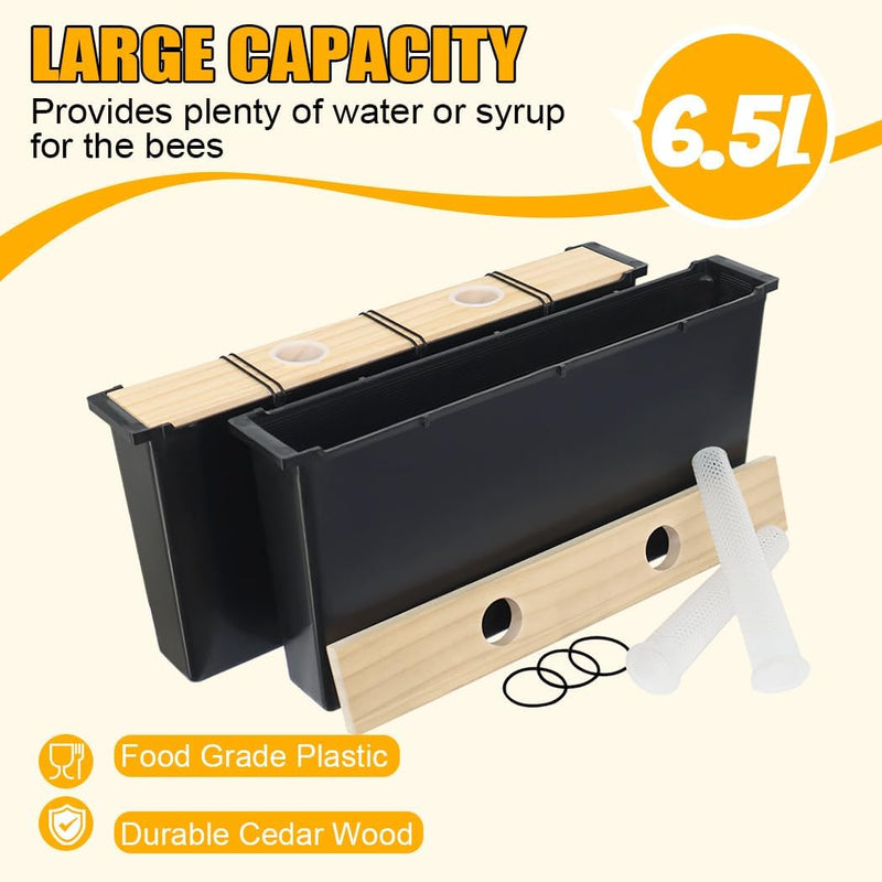 Premium 6.5L Beehive Frame Feeder (2 Pieces)