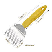 Uncapping Scratcher with a Plastic Handle